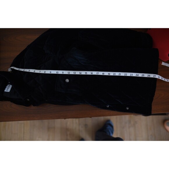 Chico's Travelers Blazer Jacket Size 3 XL Black Quilted shacket - Picture 9 of 9